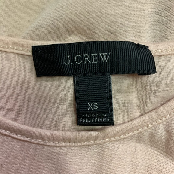 J.Crew Ruffle Sleeve Blouse, Blush Pink - Picture 5 of 6